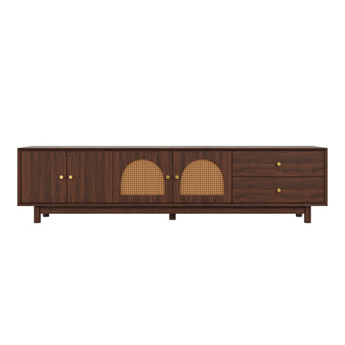 TV Stand With For 85" TVs - Walnut