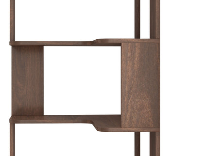 L-Shaped Design Corner Bookshelf