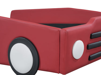 High Quality Race Car Shaped Platform Bed & Wheels