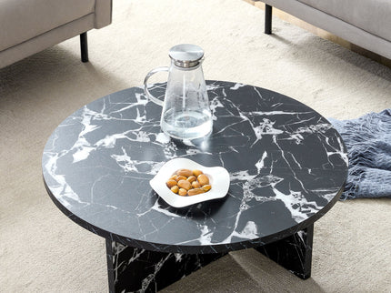 Versatile Round Coffee Table For Various Interior Styles