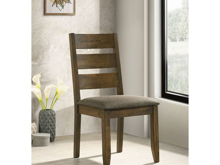 Ladderback Dining Chair (Set of 2) - Brown