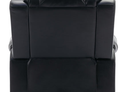 Home Theater Seating Manual Recliner Chair, Led Light Strip For Living Room - Black