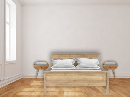 Circular Open Bedside Nightstand