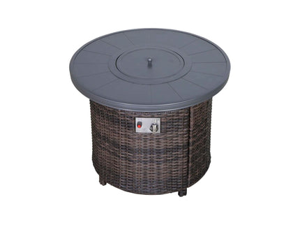 Outdoor Fire Pit Table With Lid