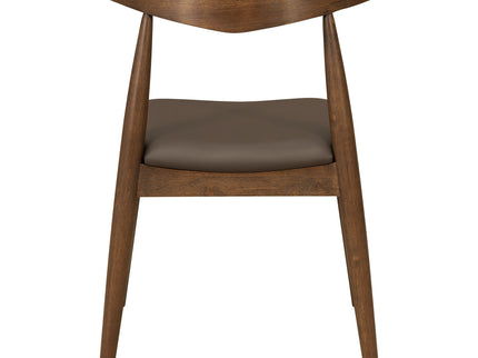 Dining Chairs With Ergonomic Backrest (Set of 2)