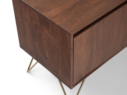 Hunter - TV Media Stand - Umber Brown Stain