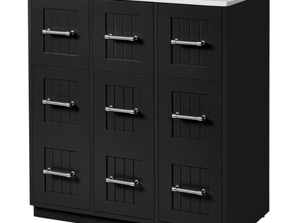 Bathroom Vanity With Undermount Sink, Soft-Close Doors, Drawers, Ceramic Sink