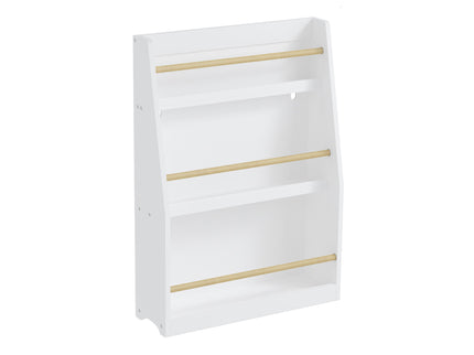 3 Tier Book Shelf, Compact Storage For Bedrooms