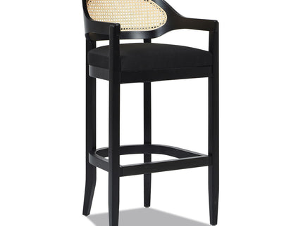 Americana - Mid-Century Modern Cane Back Counter Stool