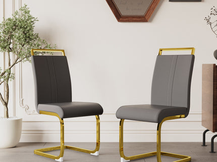 Side Dining Room Chair, Padded Seat High Back