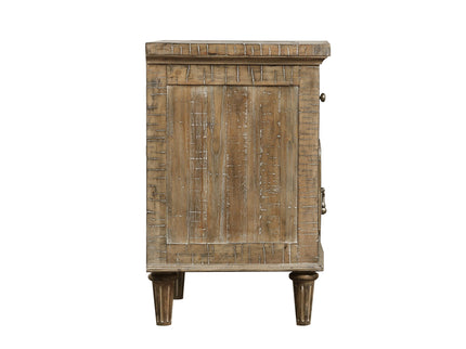 2 Drawer Nightstand - Taupe