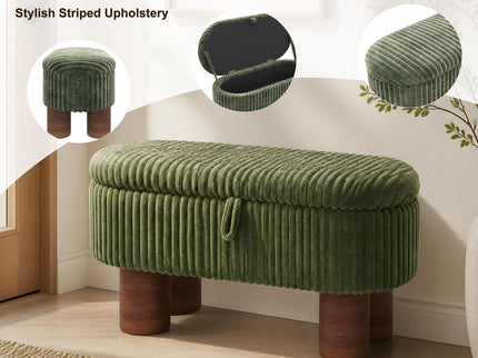 Modern Storage Ottoman Bench For Living Room