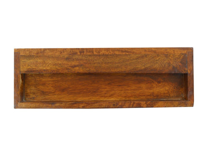 Floating Bedside Table - Chestnut