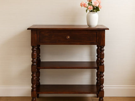 Turned Legs Side Table