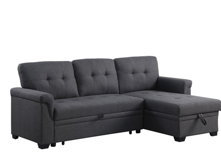 Lucca - Reversible Sleeper Sectional Sofa With Storage Chaise
