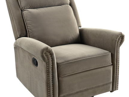 360 Degrees Swivel Recliner Manual Rocking Recliner Home With Adjustable Backrest