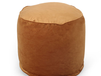 Shimon - Cylinder Pouf Ottoman And Floor Cushion