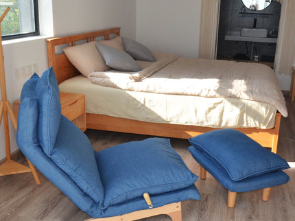 Single Lazy Sofa Chair Leisure Foldable Reclining Chair