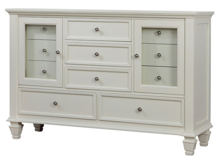 Dennis - 11 Drawer Dresser - Cream White