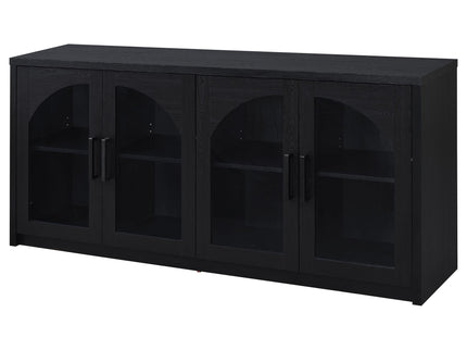 Shayne - 4 Door Sideboard With Arched Doors - Black
