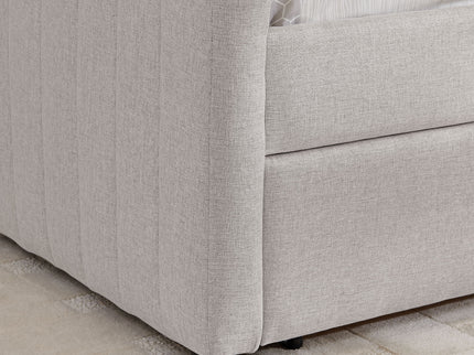 Upholstered Queen Daybed With 2 Drawers