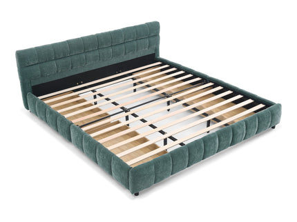 Modern Platform Bed Frame With Thick Fabric