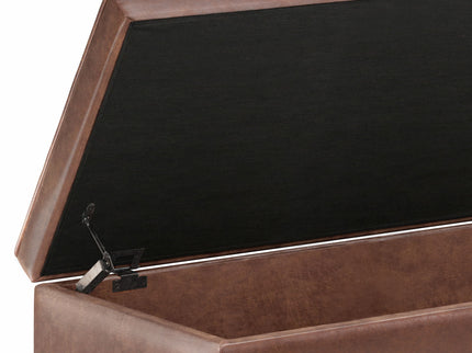 Cosmopolitan - Storage Ottoman Bench With Open Bottom