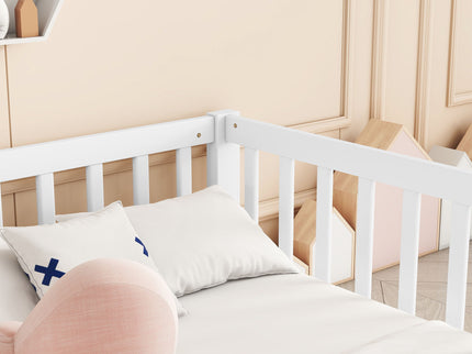 Double Floor Bed With Fence, Guardrails, Without Door