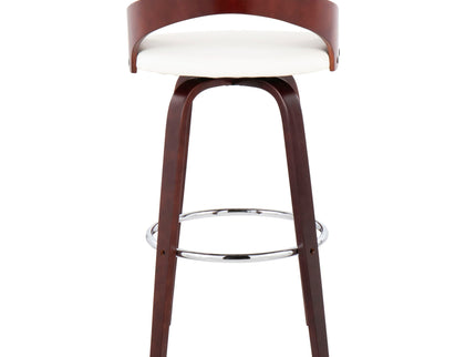Grotto - Mid Century Elegant Design Modern Barstool With Swivel (Set of 2)