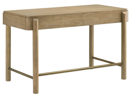 Benson - 2 Drawer Vanity Desk Makeup Table - Sand