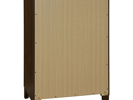 Anza - 4 Drawer Chest Storage Solution - Walnut