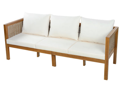 Patio Set Outdoor With Coffee Table And Cushions