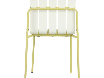 4 Piece Set Of Modern Color Block Designed Single Chairs