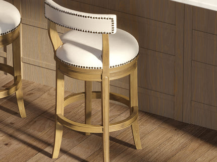 Stool & Upholstered Seat And Back