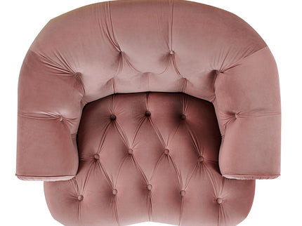 La Rosa - Victorian Tufted Upholstered Accent Chair