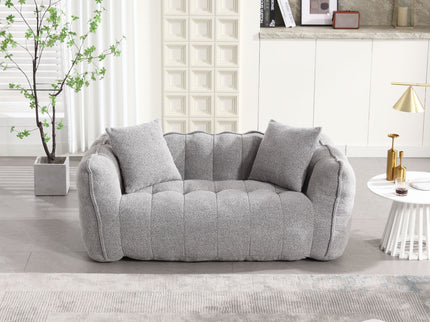 Cozy Beanbag Chair With High Resilience Foam Core For 2