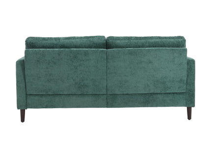 Mid Century Modern Fabric Loveseat Sofa, 2 Seat Upholstered Couch