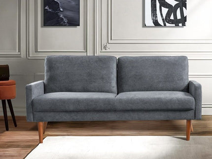 Sofa, European Style With Sleek Design, Modern & Vintage Flair, Upholstered 3 Seater Couch