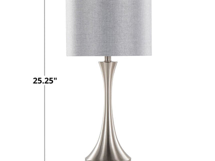 Lenuxe - Contemporary Table Lamp Built In USB Port (Set of 2)