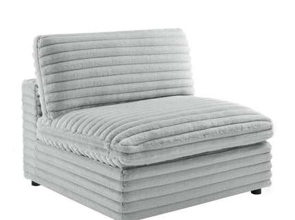 Jenny - Armless Slipper Chair - Gray