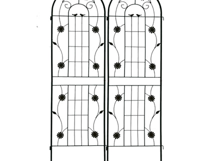 Metal Garden Trellis Rustproof Trellis For Climbing Plant Outdoor Flower Support