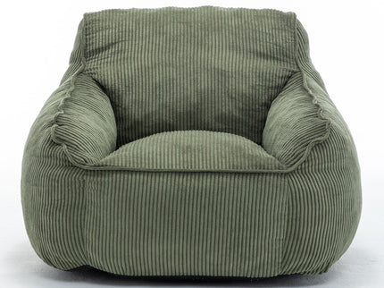 Comfy Bean Bag Chair With Filler, Fluffy And Cozy Seating