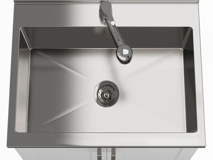 Kyle - Laundry Cabinet & Faucet And Stainless Steel Sink