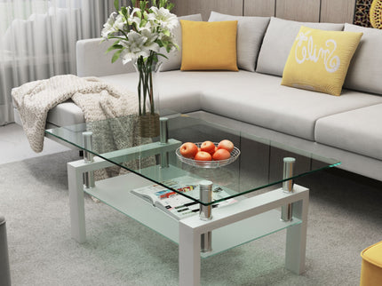Rectangle Coffee Table, Modern Side Center Tables For Furniture