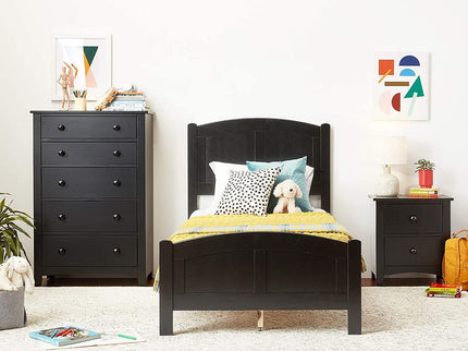 Carved Headboard Bed