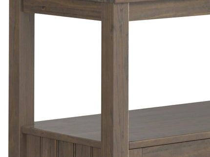 Lev - Console Table - Smoky Brown