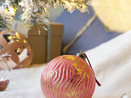 Christmas Ball Glass Decorative Hanging Ball Christmas Tree Ornaments For Holiday Party Decorations