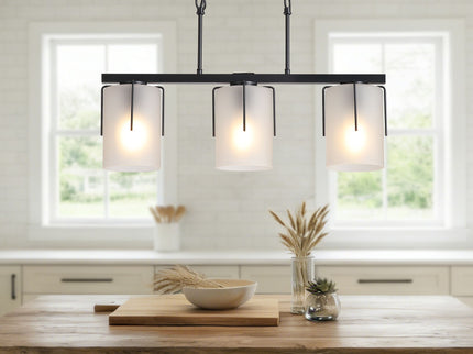 Adjustable Cylindrical Pendant Light