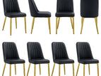 Black / 8 Pieces