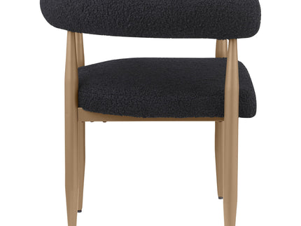 Crofton - Upholstered Dining Arm Chair (Set of 2) - Black